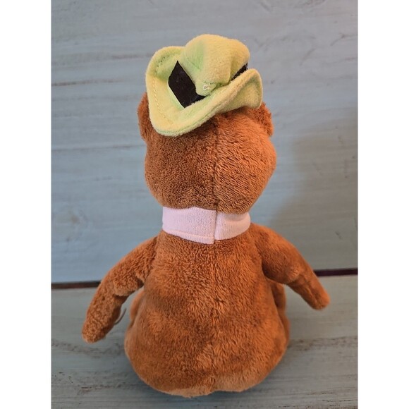 Hanna Barbera Yogi Bear Plush Toy Animal 7" Teddy Bear 1995 VTG Original 3+ Yrs - Picture 3 of 9